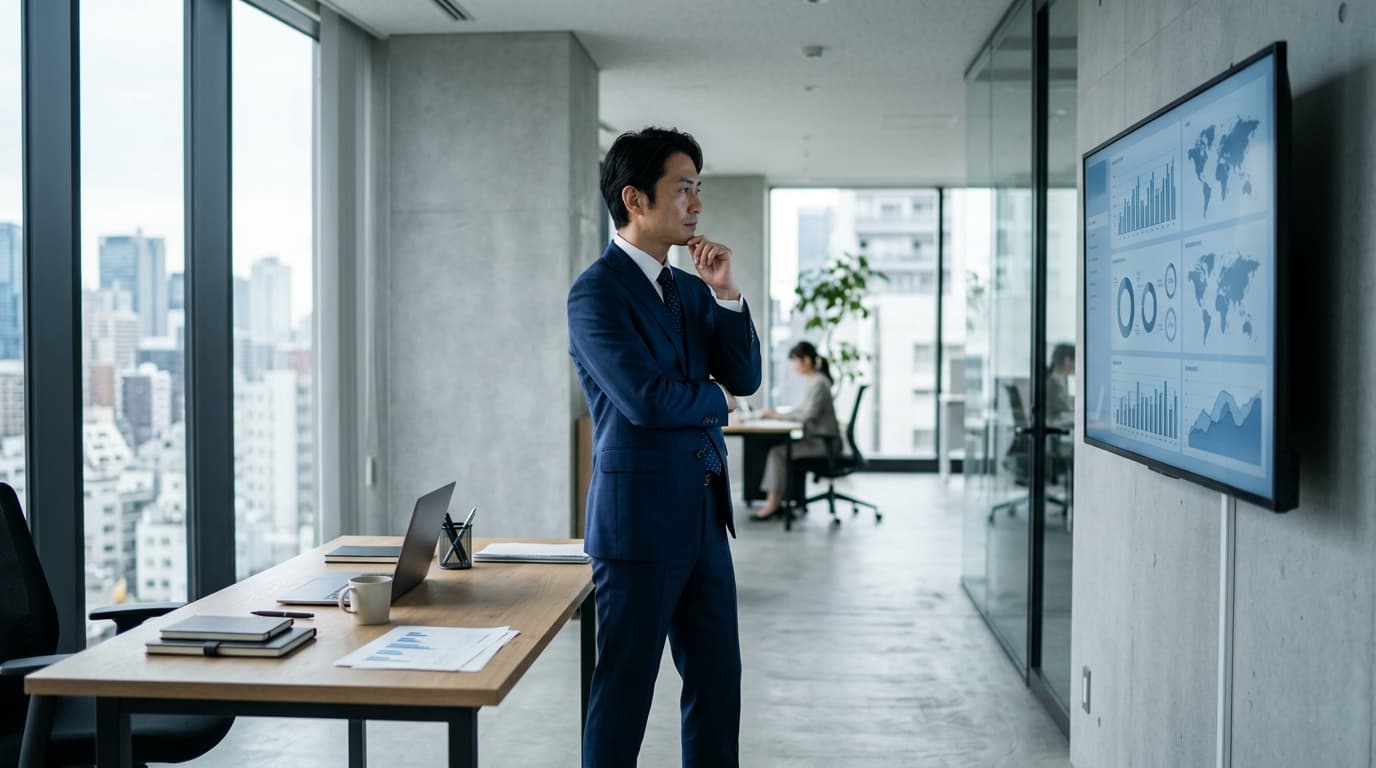 細かな作業から離れ、自社の業務プロセスや仕組み化を見直す日本人経営者